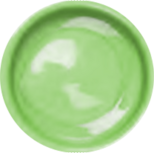 Custom Creative Urethane Pinstripe Silver Green