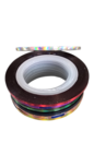 Holografisch tape Wit 0.8mm