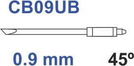 Graphtec plotter mes 45&ordm; 0,9mm