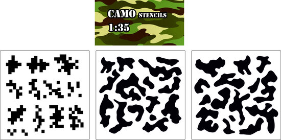 Camo Stencil 1:35