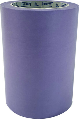 Deltec Maskeertape Purple 150mm x 50m