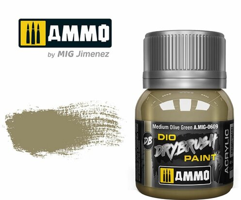 MIG DIO DRYBRUSH Medium Olive Green