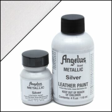 Angelus leather paint Silver 29.5ml