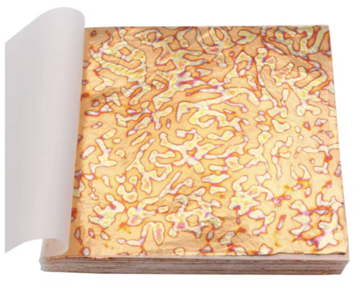 Variegated bladmetaal camo 50 vellen