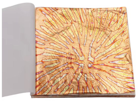 Variegated bladmetaal Flower2 50 vellen