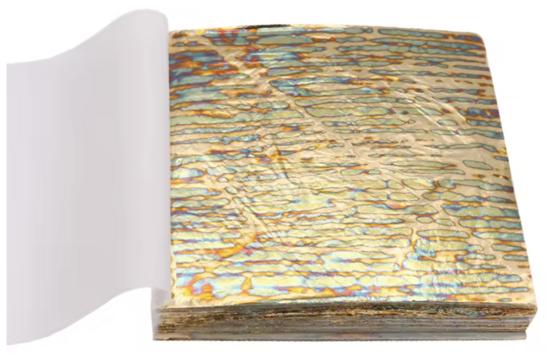 Variegated bladmetaal water 50 vellen