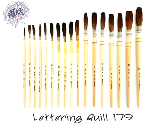 Lettering Quill 179 formaat 0