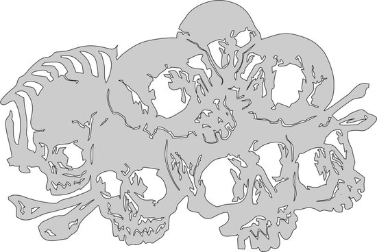 WoW Group of Skulls 1 Mini