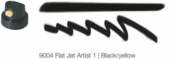Flat Jet Artist 1 Black/yellow