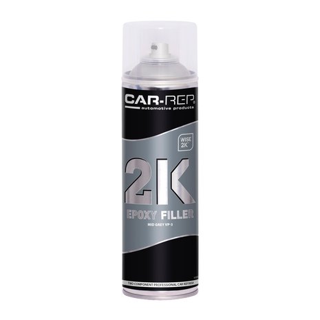 CAR-REP 2K Epoxy Mid Grijs 500ml