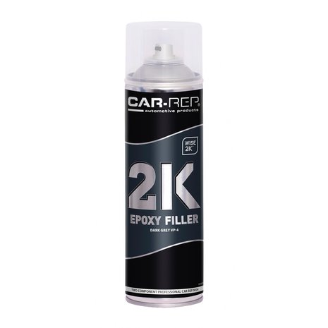 CAR-REP 2K Epoxy Donker Grijs 500ml