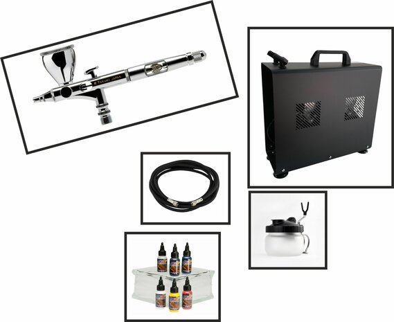 Iwata Micron CM-SB Takumi Airbrush Starters Set