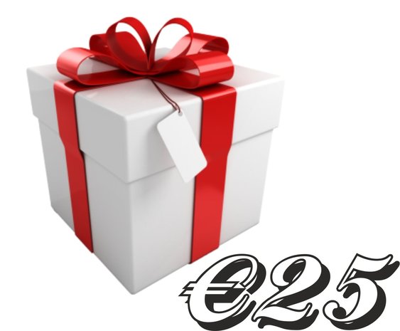 Kadobon &euro;25,-