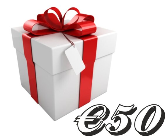 Kadobon &euro;50,-