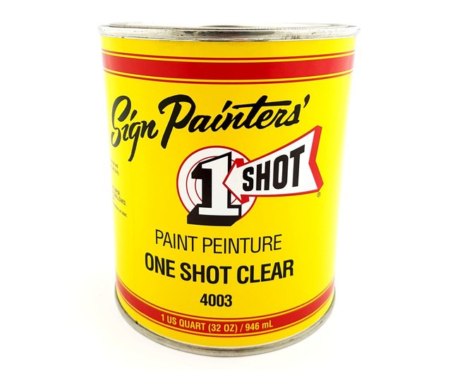 One Shot Clear 4003 946ml Airbrush en Pinstripe Winkel LionArt