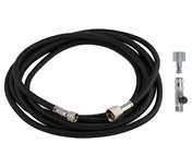 Nylon Luchtslang 1/8-1/4 compleet, luchtregelaar Sparmax en 1/8 steeknippel Nylon Luchtslang 1/8-1/4 compleet, luchtregelaar Sparmax en 1/8 steeknippel